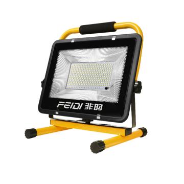 非的 手提移动应急充电投光灯6000K，白光 FDCDD100-100W