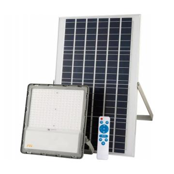 佛山照明 太阳能投光灯，星耀系列100W 6500K，白光，IP65，灰色 100W