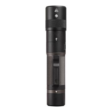 丹琥泰 丹琥泰DHT-L4 3W IP67 USB充电式可变焦高亮LED手电筒 (计价单位：个) 黑色 DHT-L4