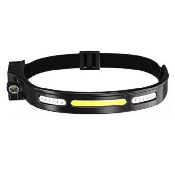 达序 便携式硅胶头灯1W，白光，3.7V，275*35*18MM KJ200