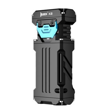务本 便携式户外照明强光手电2000流明，20W，含应急柔光罩和数据线手绳 X2