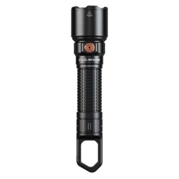 Fenix 强光手电筒黑色，3000流明(30瓦），370米远射，尺寸：182 * 40* 40mm WF25RM