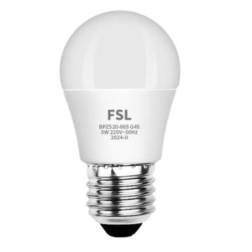 佛山照明 LED球泡5W，E27，白光 升级为超炫三代 G45