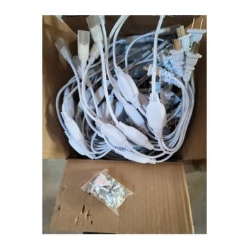 佛山照明 高压软灯带220V 2A电源配件接头针距：8mm，最长50米灯带 适配20-30米2835灯带，2针