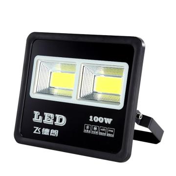飞德朗 战狼系列防水投光灯白光，U型支架壁装 FDL-ZLFGD-100W