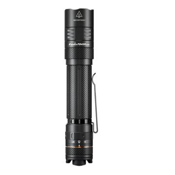 Fenix 强光手电筒黑色，3200流明(32瓦），410米远射，尺寸157.7*30*25.9mm PD45R ACE