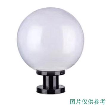金达 围墙灯KD-WQD，不含光源，E27灯座，不锈钢黑色底座 Φ25×H32cm