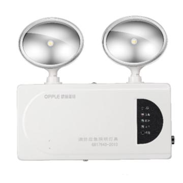 OPPLE LED应急照明灯3W，双头灯 OP-ZFZD-E3W-S206