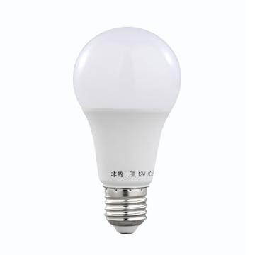 非的 LED塑包铝灯泡E27，IP54，3000K，A泡款 FDAP9W-黄光
