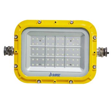 众朗星 矿用隔爆型LED巷道灯AC127V，344×220×90mm DGS50/127L[A]-50W