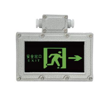 兆昌 LED防爆应急标志灯220V 白光 6000K，壁式安装 BYY-11 功率3W 安全出口向右