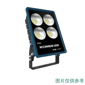 康铭 LED投光灯IP65户外防水 K系列 四灯头 300W 黄光