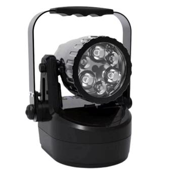 鼎辉照明 移动探照灯12W，DC11.1V，5700K，黑色 BFDH7020