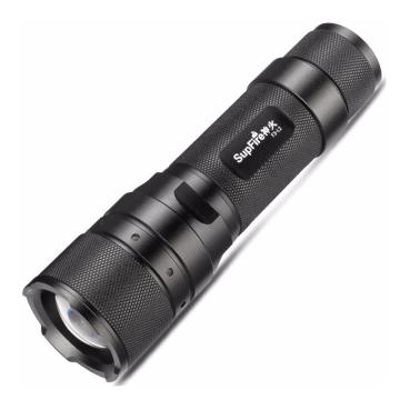 Supfire/神火 高亮伸缩调焦型强光手电10W，570lm，2000mAh，含电池充电器 F3-L2