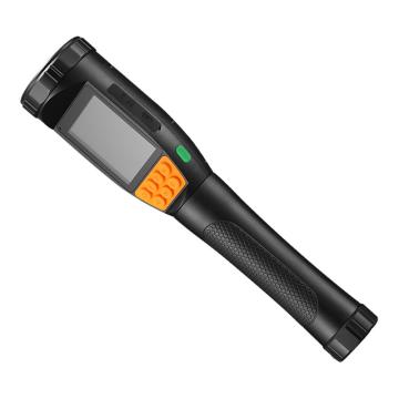 正辉 LED 多功能带屏摄像手电筒3W，3.7V，IP65，白光6000K，黑色 RTV5153