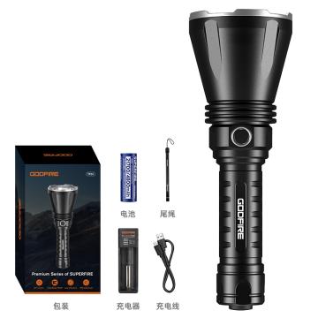 Supfire/神火 手电筒20W，IP55，1371lm，21700电池 TF01