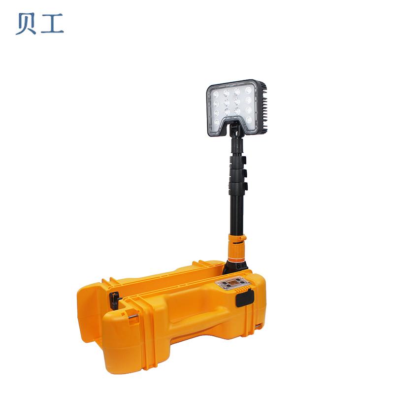 贝工 LED便携式工作灯带显示屏升降式应急救援照明灯 35W NPF6116