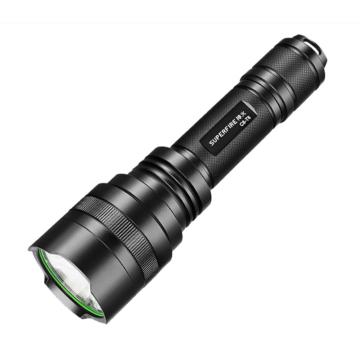 Supfire/神火 手电筒10W IP67 含1节18650电池1个充电器 C8-T6  黄光