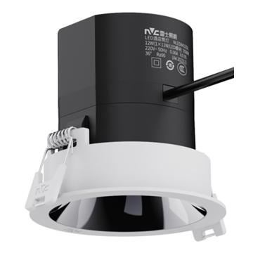 雷士 LED射灯，锋范Ⅱ系列NLED80413A-3500K-36° 9W，开孔75mm，IP20，直照 NLED80413A-3500K-36°