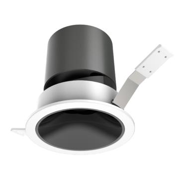 三雄极光 天花射灯，灵动IIPAK565868-3000K-24度 一体化，12W，开孔Φ75mm，黄光，白色，黑杯 PAK565868-3000K-24度