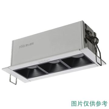 雷士 99LED格栅灯6×2W，开孔160×31mm，IP20 NLED5306A-3500K-50°