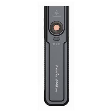 Fenix 强光手电筒黑色，1600流明，160米远射，尺寸122.87*31.17*20.91mm E06R PRO
