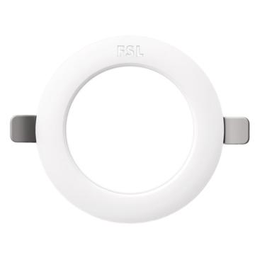 佛山照明 LED筒灯开孔尺寸75mm，新、老款随机发货 白光，2.5寸，4W