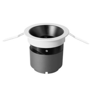 三雄极光 LED天花射灯，灵动Ⅱ系列PAK565475-10W-3500K 中性光，24度，开孔75mm，87×84mm，黑杯 PAK565475-10W-3500K