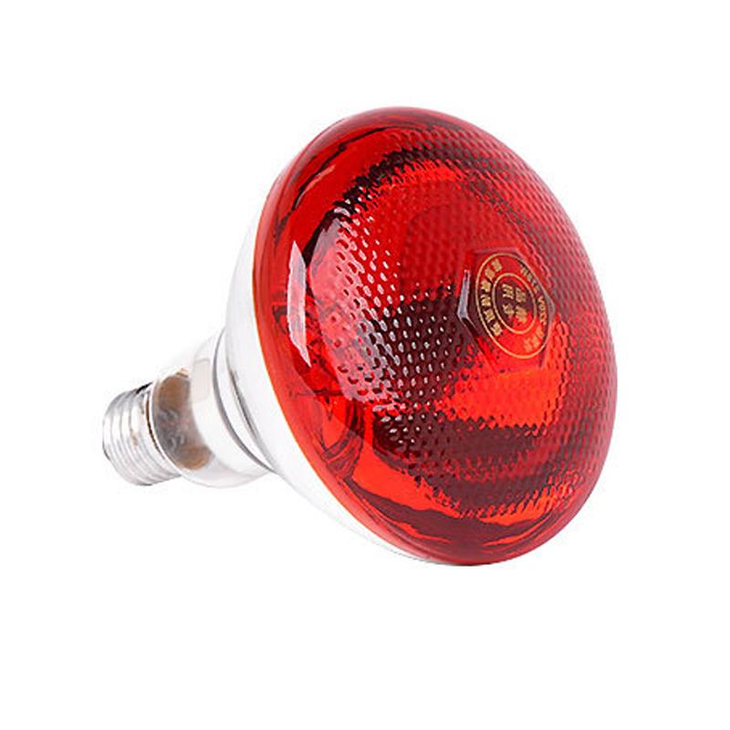 融科智能 红色麻面加厚养殖取暖灯泡 DPH-麻面275W