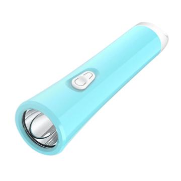 雅格 便携手电筒1.5W YG-3853，蓝色