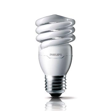 PHILIPS/飞利浦 螺旋形节能灯黄光 Tornado T2 15W WW E27