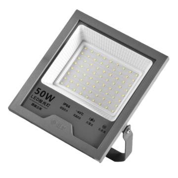 阳光照明 LED投光灯6500K白光，260×230×49mm，砂灰，IP66，压铸铝 ZDL3020-100W
