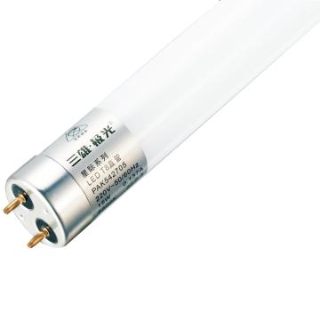 三雄极光 LED T8灯管，星际系列PAK542709 9W，双端，0.6米，6500K，白光 PAK542709