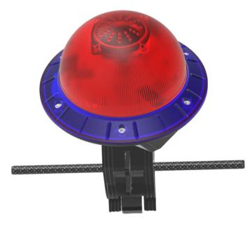 丹琥泰 丹琥泰‌DHT-BZ4903A 3.7V 5W IP66 30次/分 LED 太阳能警示灯 高空版（单位：套）黑色 DHT-BZ4903A