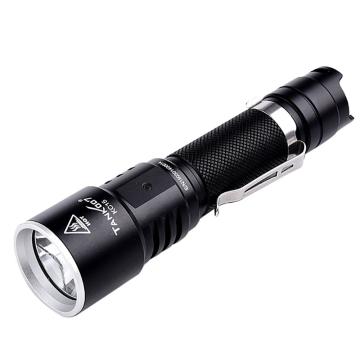 探客 强光手电筒10W，18650锂电池，Micro-USB充电 KC15