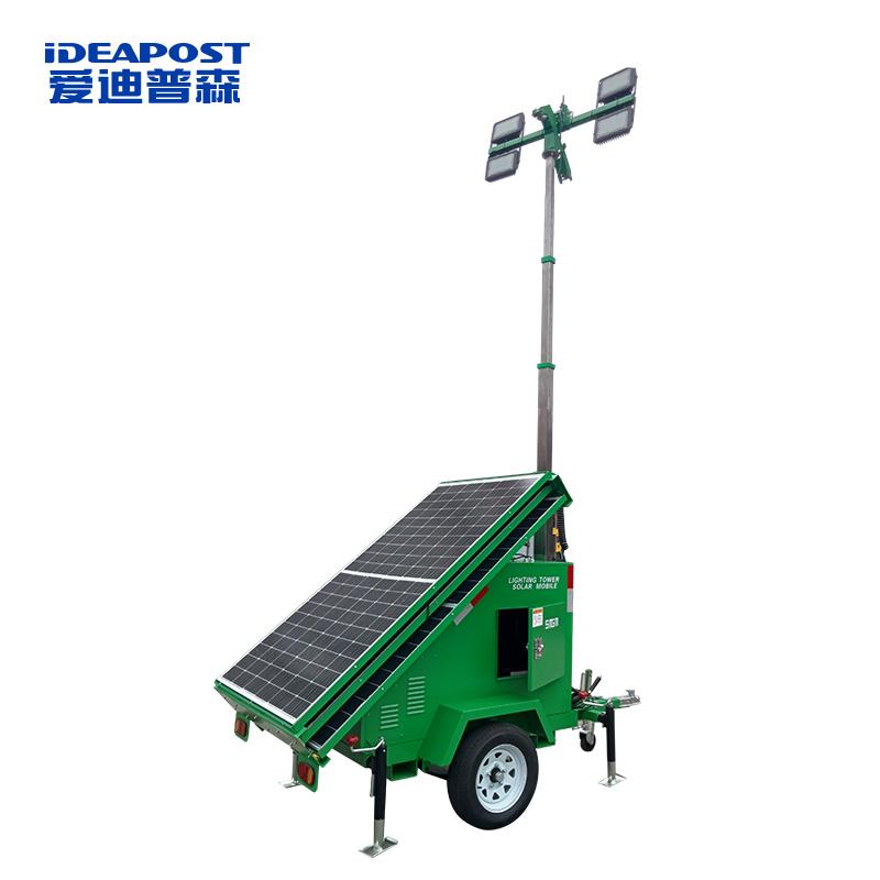 爱迪普森 太阳能LED灯塔4*100W，太阳能，可手摇升降 ADY5502T