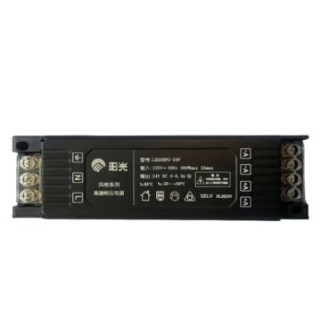 阳光照明 低压电源200W，170*48*30mm，明装式安装 LB0200FG-24V