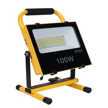 非的 LED充电投光灯6000K，白光 FDCDTG103-100W