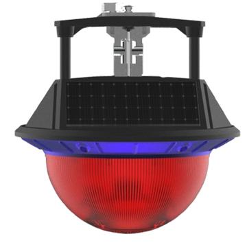 丹琥泰 丹琥泰DHT-BZ4903 3.7V 5W IP66 30次/分 LED 阳能声光警示灯 低空版（计价单位：套）红色 DHT-BZ4903