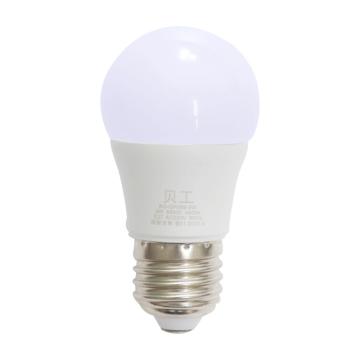 贝工 LED灯泡白光，E27（型号升级 新老款随机发货） BG-QP05B-5W