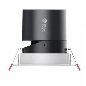 阳光照明 LED射灯Φ85×H75mm，开孔75mm，6500K，嵌入 MQTL2088-LED10枪黑杯-白光