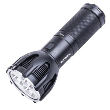 纳丽德 手电筒60W，8000流明，照射距离530米，1米防水防跌，白光 SAINT-TORCH-圣火30-V2.0