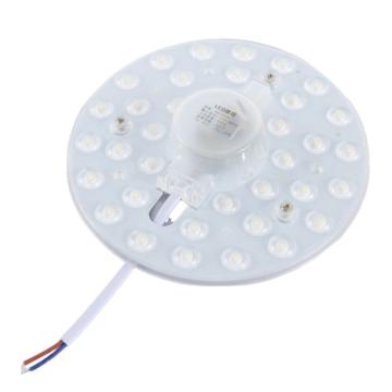 熠点星火 联网式LED微波雷达感应灯贴Φ120mm，20米内自动无线组网 Net-ZNWB-7W-DT-带光控-暖光