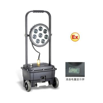 正辉 移动式防爆探照灯 BFD8100D，工作光24W，强光30W，可充电