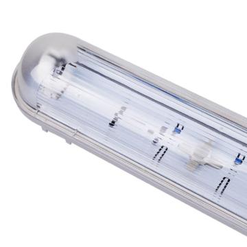 佛山照明 T8LED三防空支架 双端供电1.2米单管