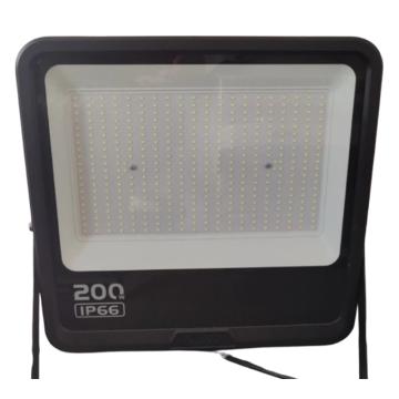 雄华照明 LED投光灯6500K，正白光，365*325*49mm，支架安装 XH-TGD0542-OB，200W