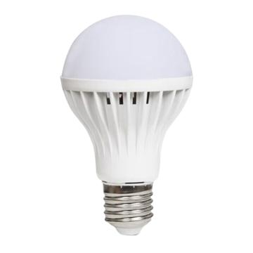 龙代 LED声光控灯泡Φ78×124mm，白光，E27 9W