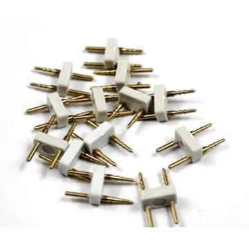 龙代 灯带连接头两针针距11mm，50个/包 YMUX01-5W