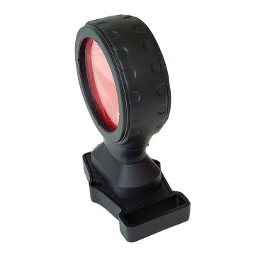 正辉 LED 双面方位灯IP65，续航时间≥12h，3.7V，红光，黑色 FW5832 3W