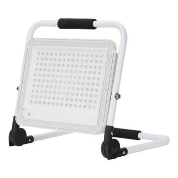 非的 便携式手提充电投光灯，雪狼系列FDCDTG105-400W 6000K，白光 FDCDTG105-400W